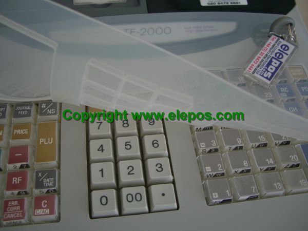 Casio TE 2000 Wet Cover Splash Proof Cover Cash Register Wet Cover Casio TE2000 Wetcover Cash Register Keyboard Protector Touch Screen Protector Spill Proof Covers Touch Screen Wet Covers Touch Screen...